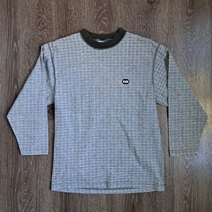 Vintage 1990s UnionBay 3/4 Sleeve Crewneck Sweater Men's Medium